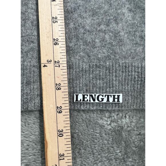 Club Room Luxury Cashmere Collection Men's Gray V-Neck Sweater Size XL - Picture 6 of 7